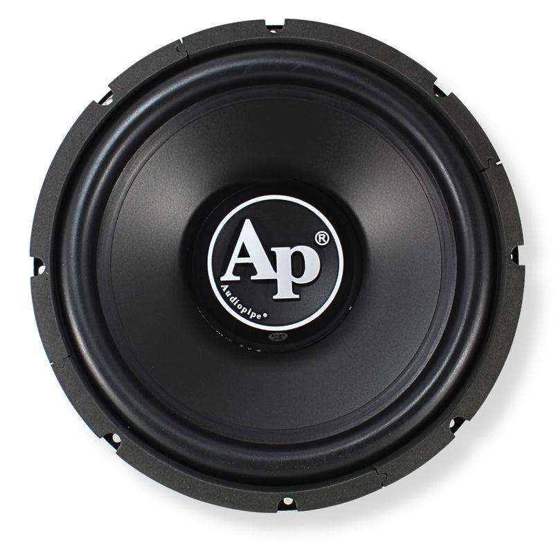 Audiopipe Pro 12" 300W 4-Ohm Subwoofer Pair + 800W Class D Full-Range Amp Combo