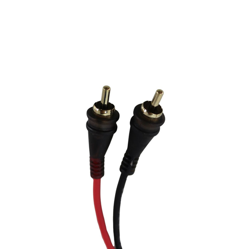 Audiopipe 6" Frosted Female To Two Male RCA Cable (Single) / AP-YF-2M