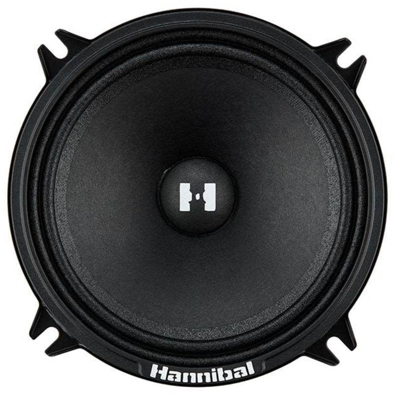 Deaf Bonce Hannibal 5.2" 50 W  RMS 4-Ohm Mid Range Car Audio Speakers Pair