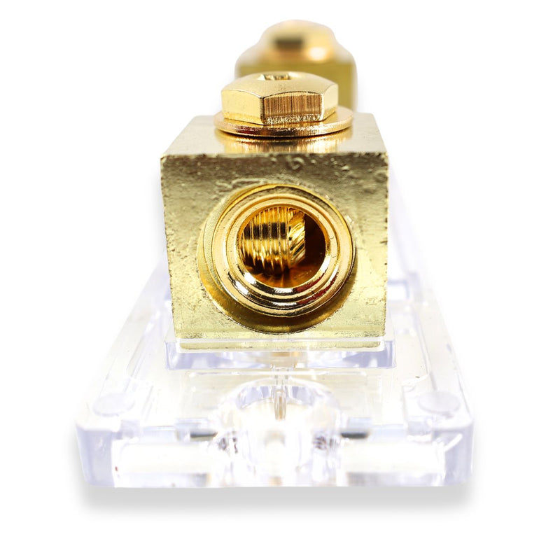 Audiopipe Heavy Duty ANL Fuse Block 0 to 4 AWG 300A Capacity CQ-1105