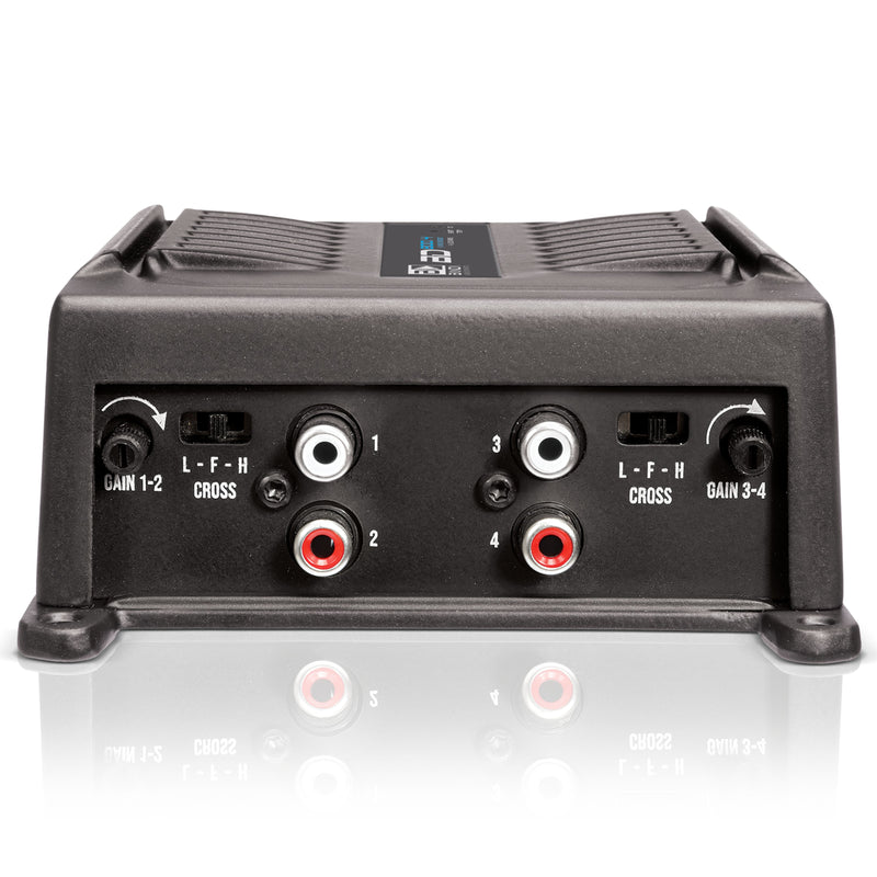 Banda 800 Watt 2-Ohm 4-Ch Pocket Series Compact Brazilian Amplifier BD-800.4-2