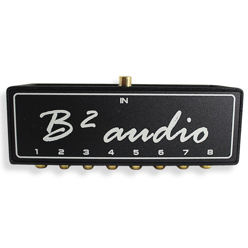 B2 Audio 1-to-8 Pair Cockbox RCA Splitter Distribution Block