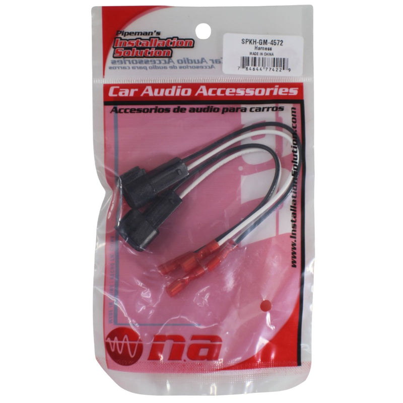 Pipeman SPKH-GM-4572 Speaker Harness Adapter Plug & Play Pair For GM