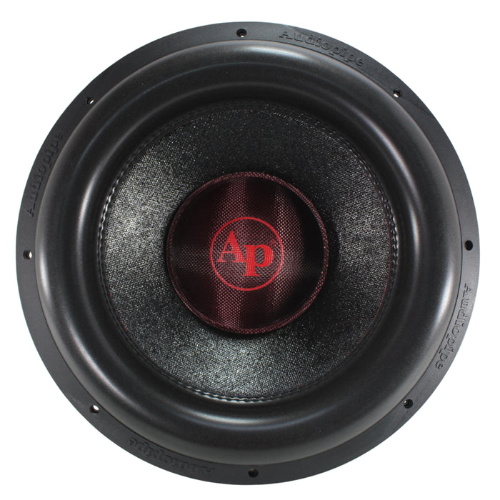 Audiopipe 15" 1500W RMS Dual 4-Ohm 5-Stack Composite Cone Subwoofer