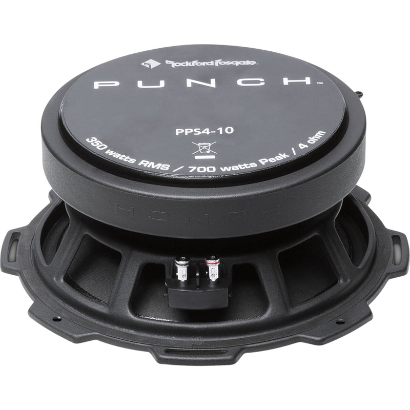 Rockford Fosgate PUNCH Pro 10" 350W RMS 4-Ohm Midrange Loudspeaker / PPS4-10
