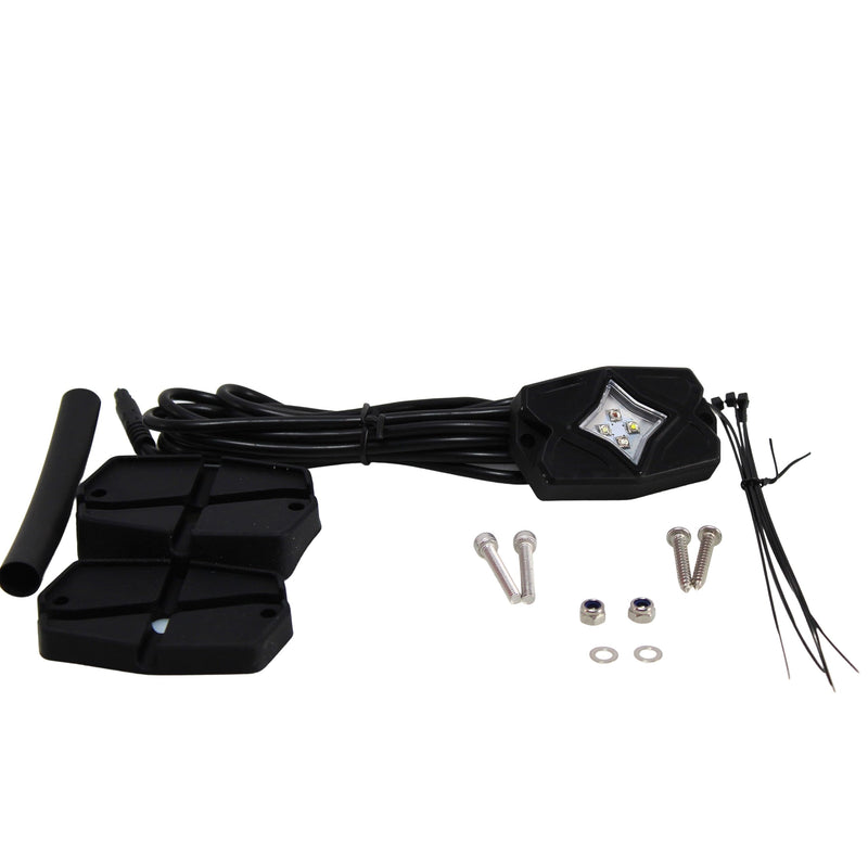 8 Piece IP68 Waterproof RGBW LED ATV Offroad Motorsports Light Kit NL-8930UC
