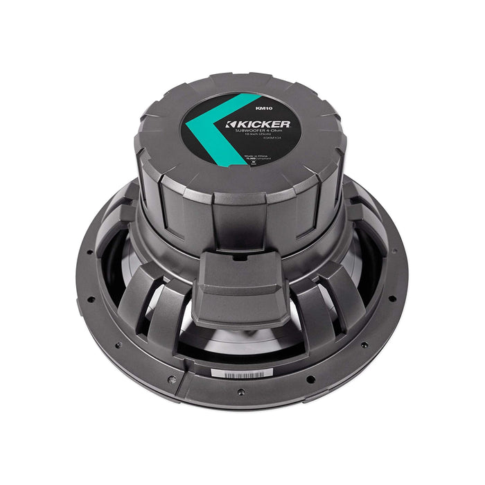 Kicker 10" Marine Powersport 2 Ohm 350 Watt Subwoofer 45KM102