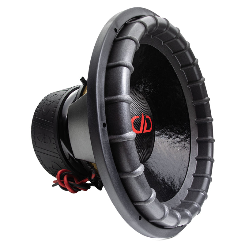 DD Audio 18" USA Built Dual 1-Ohm 3.35 Voice Coil 2500-Watt RMS Subwoofer 9518L
