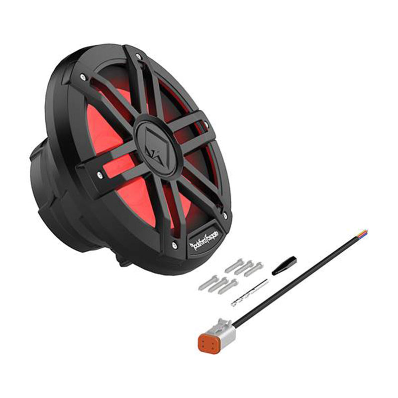 Rockford Fosgate 8" Marine Subwoofer DVC 4-Ohm 600W RGB LED M1D4-8