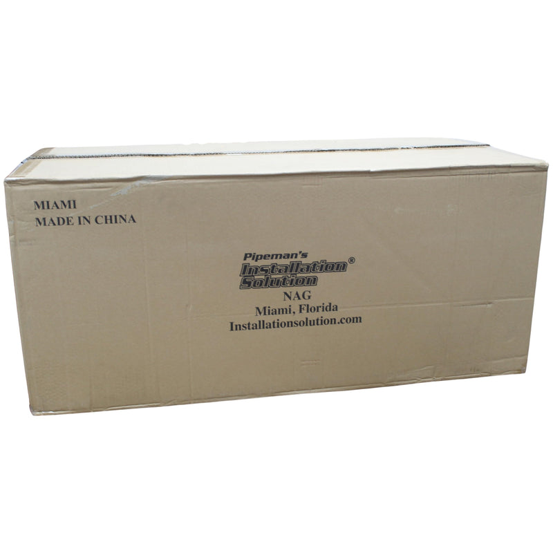 Pipemans Installation Dual 15" Vented and Coated Subwoofer Box 1" Baffle