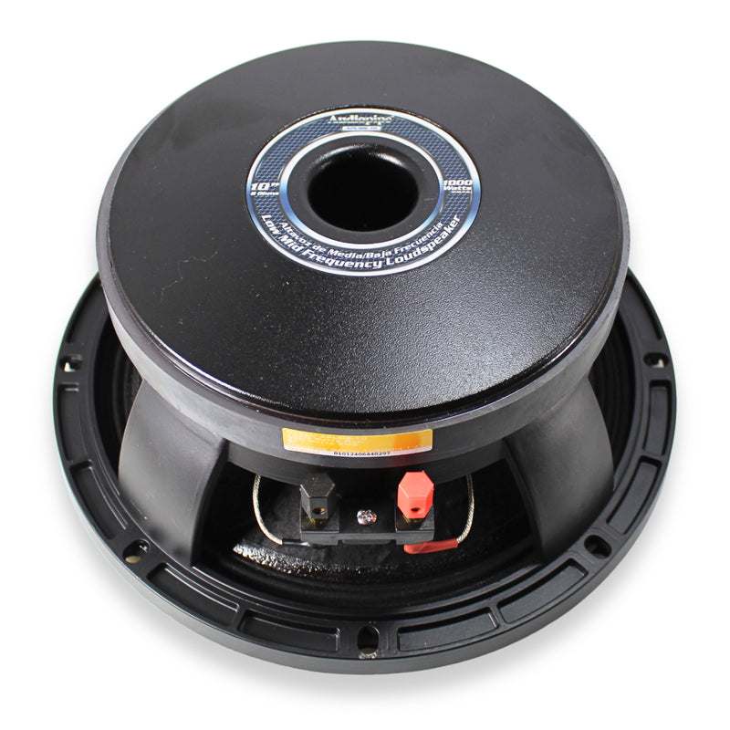10"  500W RMS 8-Ohm 3" Voice Coil Audiopipe APLMB Series Loudspeaker