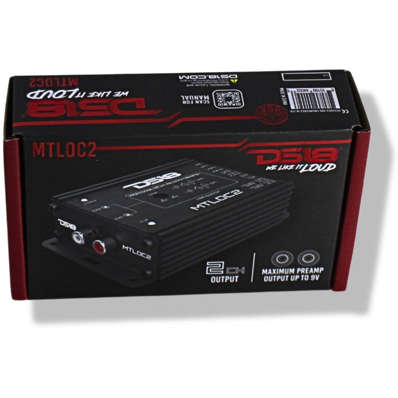 2-Channel High-to-Low Line Output Converter with Remote/Automatic Turn-On MTLOC2