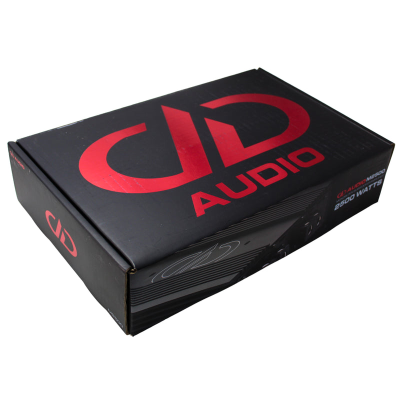 DD Audio 2500W RMS 1 Ohm High-Efficiency Class D Monoblock Amplifier M2500