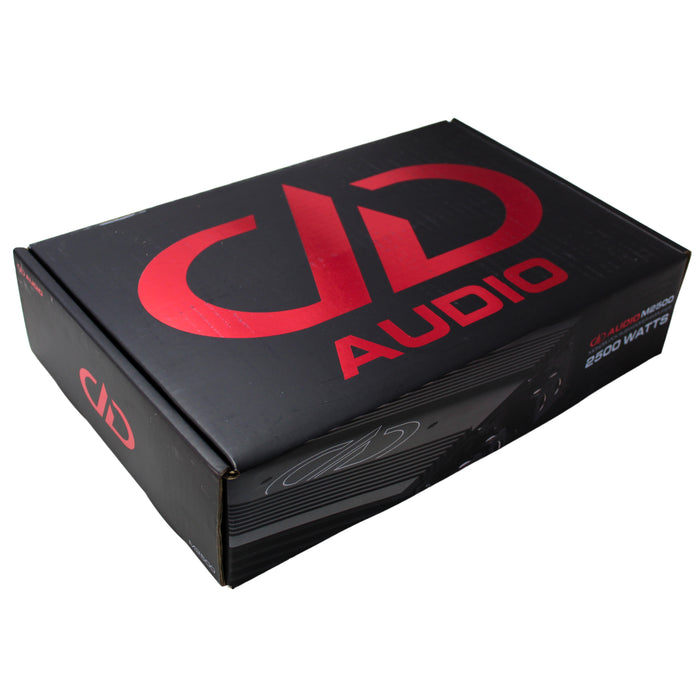 DD Audio Monoblock Amplifier 2500W RMS High-Efficiency Class D M2500