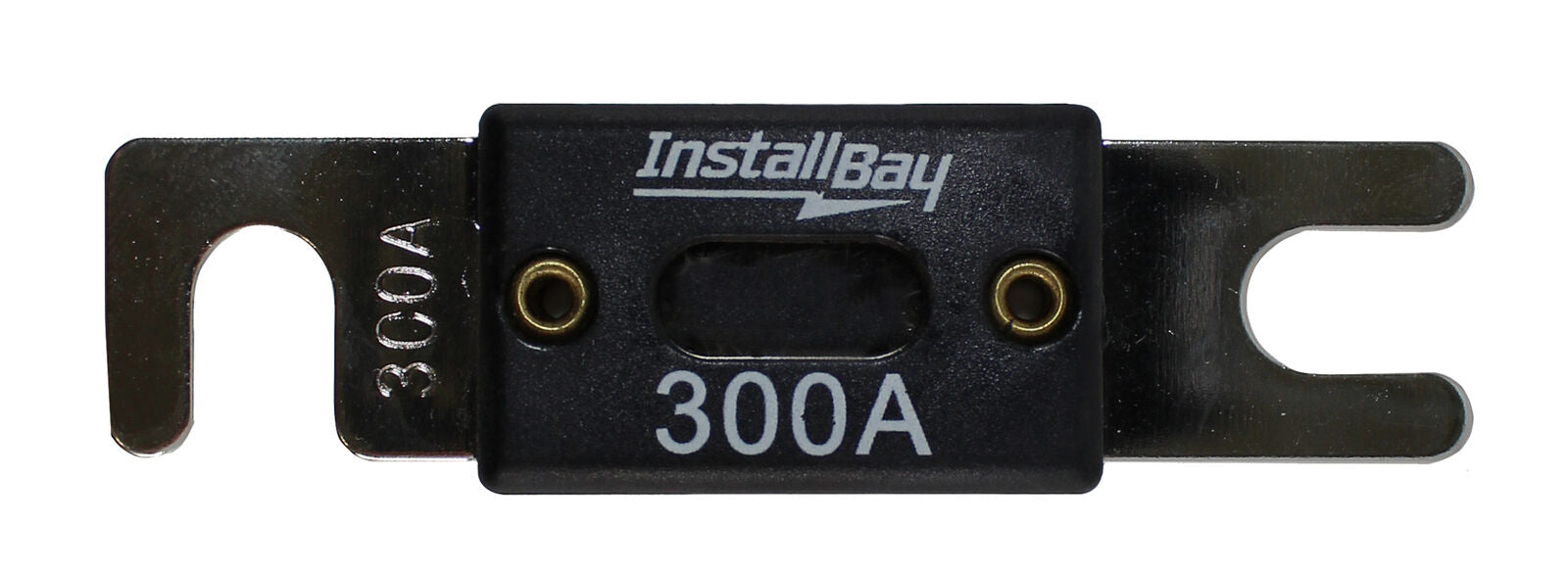 Install Bay Metra Nickel Plated -Fuse Holder ANLFH + Fuse ANL-300