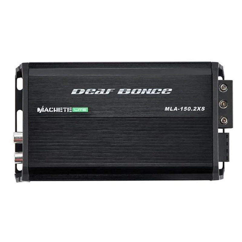 Deaf Bonce 150 Watt 4 ohm RMS Class D 2-Channel Machete Amplifier MLA-150.2XS