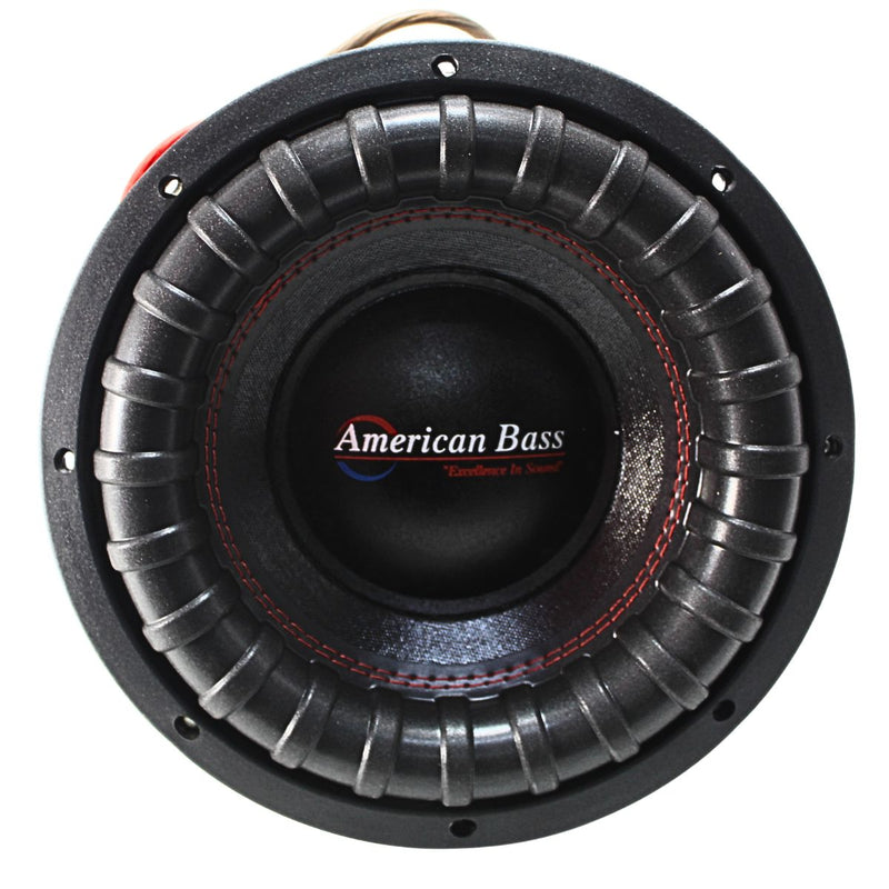 American Bass XFL-1022 10" 3000W Max 1500W RMS Dual 2 Ohm Car Subwoofer