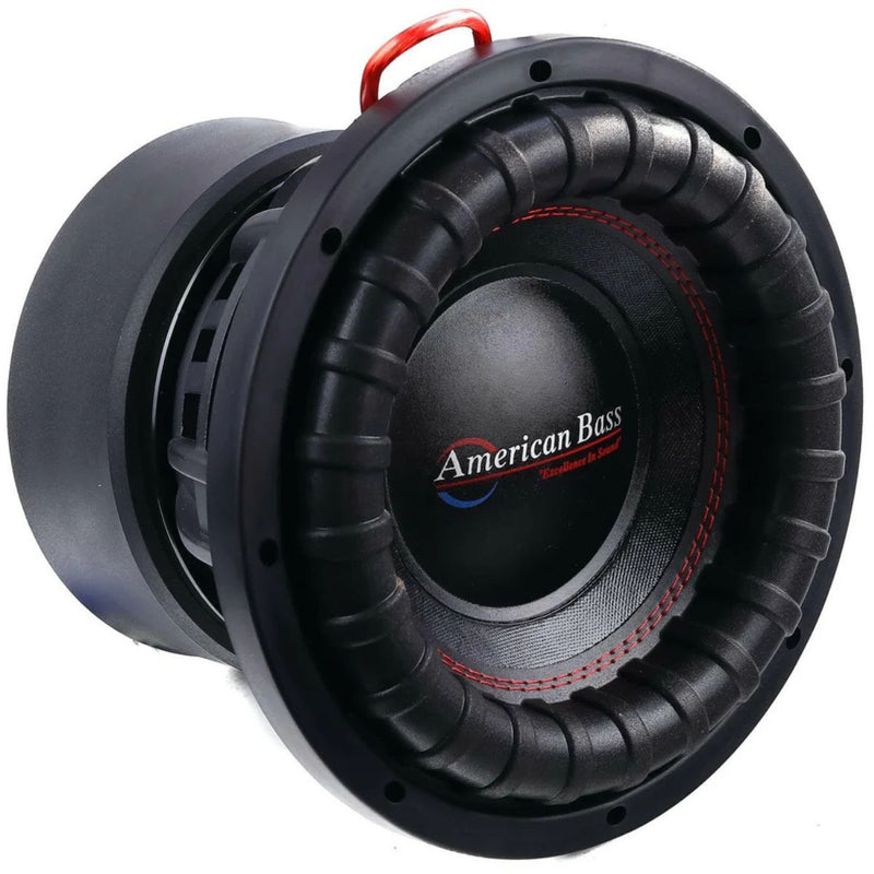 American Bass 10" XFL Series 1500 Watt RMS Dual 4 Ohm Car Subwoofer XFL-1044
