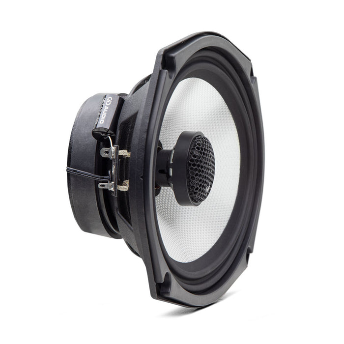 DD Audio 6x9" 3 Ohm 280W Peak/80W RMS Coaxial Speaker +Silk Dome Tweeter D-X6x9b