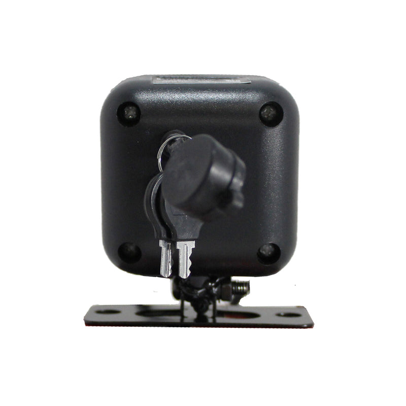 Car Alarm Security Siren Battery Back Up 12 Volt Black 120 Db