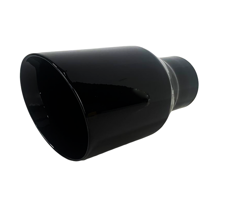 Double Wall Slant Cut Stainless Steel Exhaust Tip Auto Product Makers 2408BK