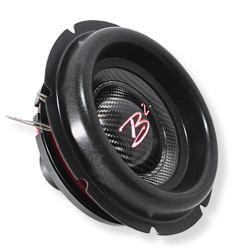 B2 Audio Rampage 8" Re-cone Kit Drop  2-Ohm 3" Coil Carbon Fiber