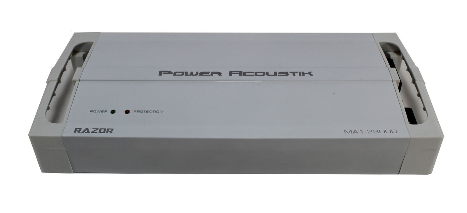 Power Acoustik 2300W Monoblock Amplifier Class D Marine MA1-2300D