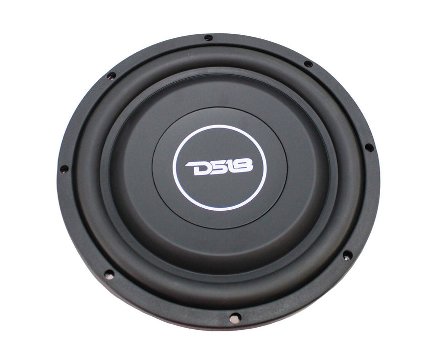 10" 200W RMS 4 Ohm 2" DVC Shallow Subwoofer DS18 SRW Series SRW10.4D