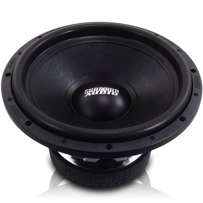 15" 1750 Watts RMS Dual 2-Ohm VC U-Series V2 Sundown Audio Subwoofer U-15-D2-V2