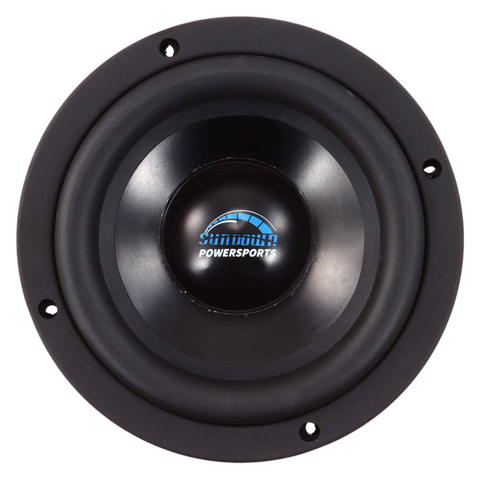 Sundown Powersports 6.5" Subwoofer 250W RMS Dual 4 Ohm VC PSE-6.5