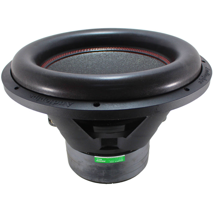 Audiopipe 15" 1400W RMS Dual2-Ohm Quad Stacked Subwoofer OPEN BOX 8601