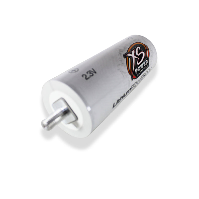 XS Power 6 Pack DIY Kit White 40AH LTO Cell Bank 2.3v W/ Dog Bones & Balancer