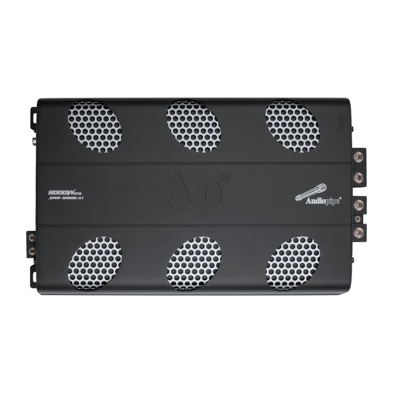Audiopipe 8000W Full Range Class-D Mosfet Monoblock Amplifier / APHF-8000D-H1