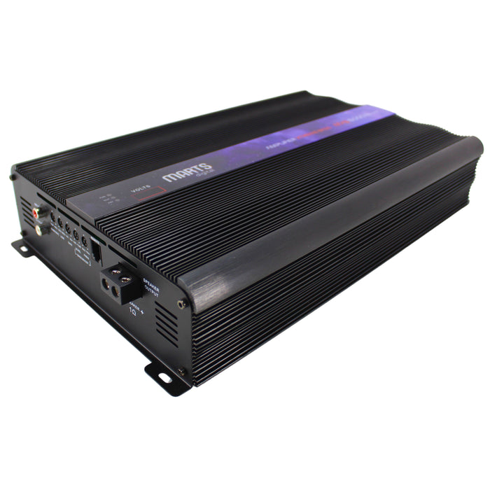 Marts Digital 8000W Monoblock 1 Ohm Class D Amplifier w/ Bass Knob OPEN BOX