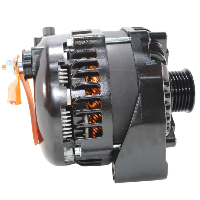 Mechman 400 Amp High Output Alternator For 96-04 GM Truck 4.3L-6.0L Gloss Black