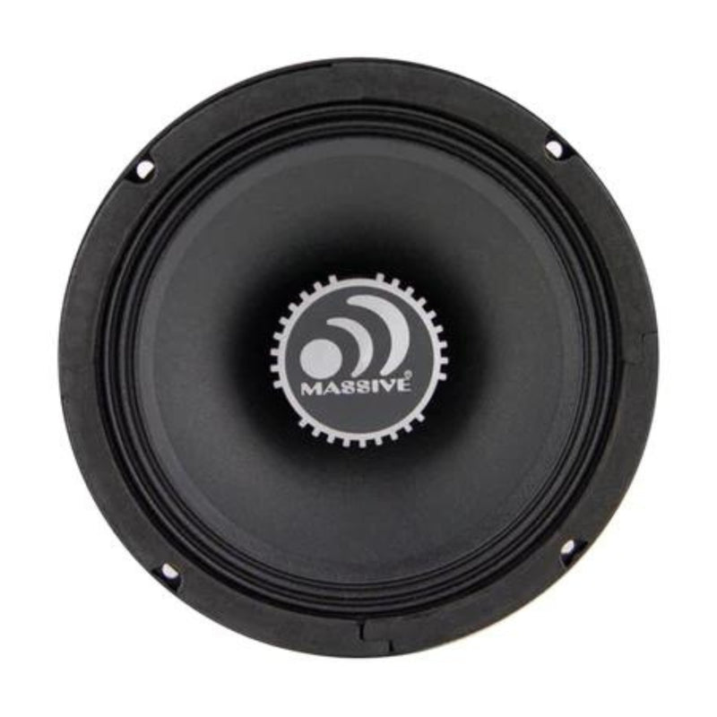 Massive Audio MS Series 8" 140W RMS 4 Ohm Mid Range Shallow Speaker M8S