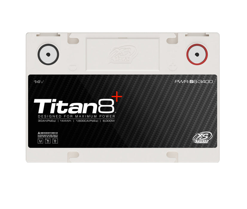 XS Power Titan 8 6000 Watt 14V 2000 Max Amps Lithium Battery PWR-S6-3400