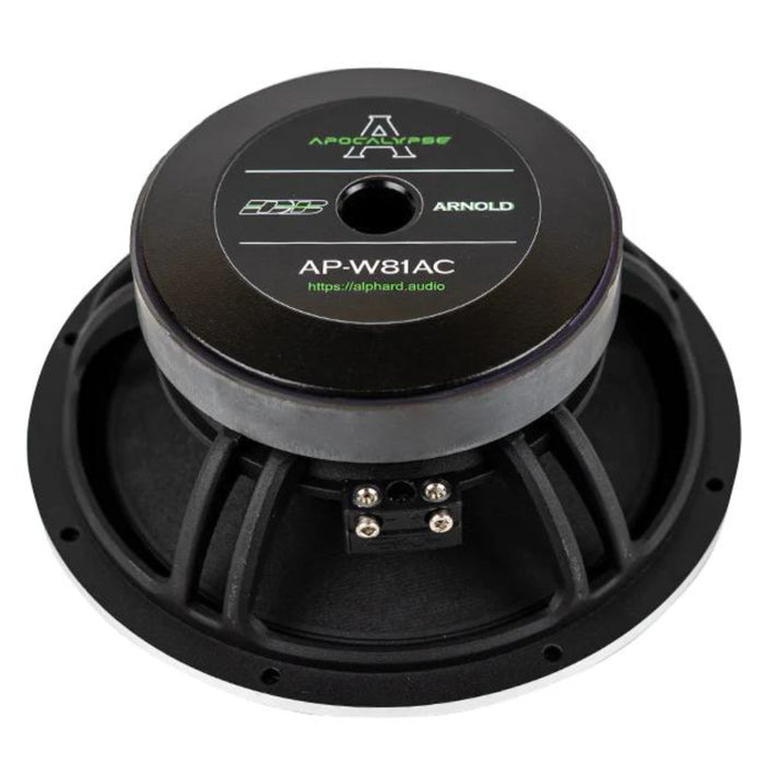 Deaf Bonce Apocalypse Pair of 8" 600W 4 Ohm Mid Bass Speakers AP-W81AC