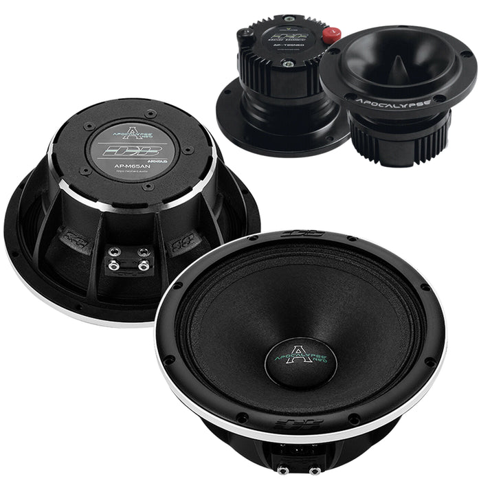 Deaf Bonce Apocalypse NEO 6.5" 200W Mid-Range & 3" 50W RMS 4-Ohm Tweeters Combo