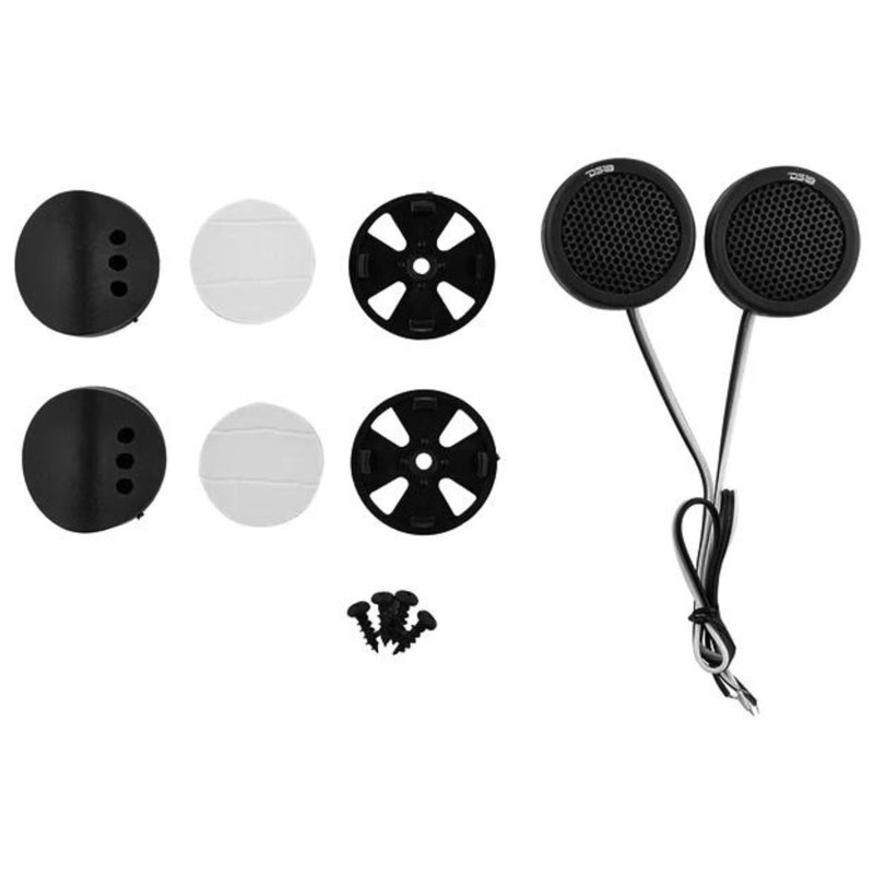 DS18 TWPZ 1" Inch Mirco Dome Tweeters 4 Ohms 80 Watts Max Built In Crossover