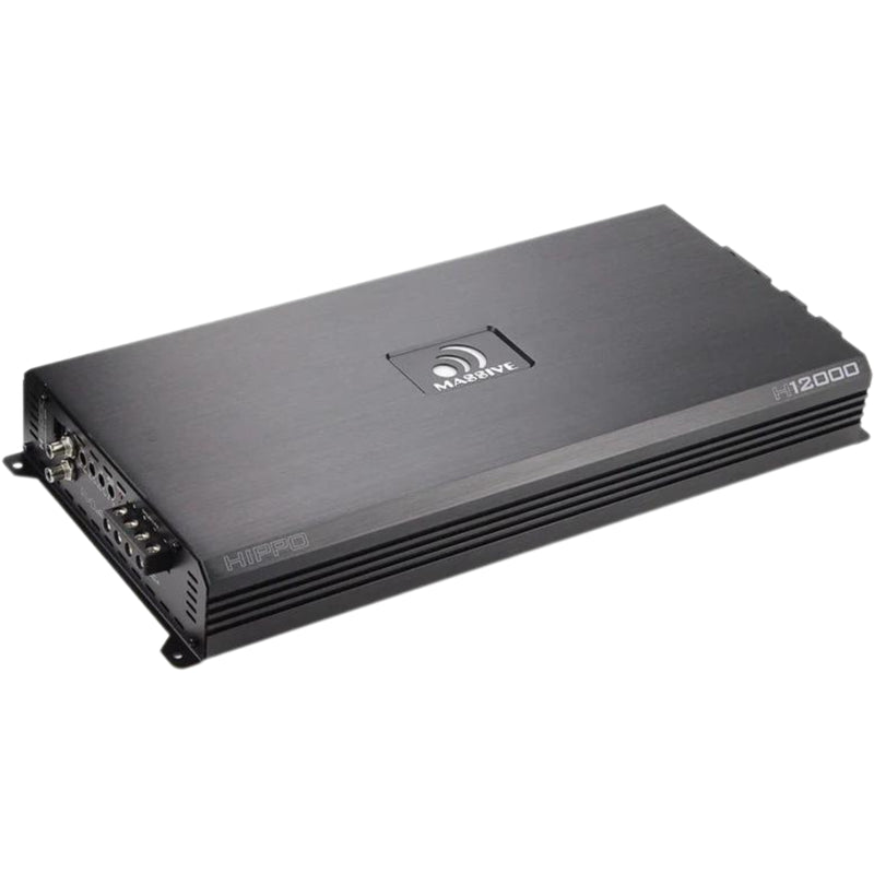 12000W RMS 1-Ohm Monoblock Amplifier Massive Audio HIPPO Series MA-H12000