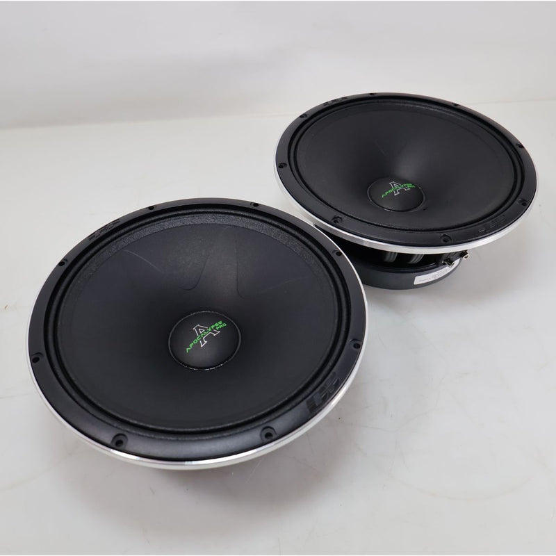 8" 300W RMS 4 Ohm Midrange Speakers Pair Deaf Bonce Apocalypse PRO OPEN BOX