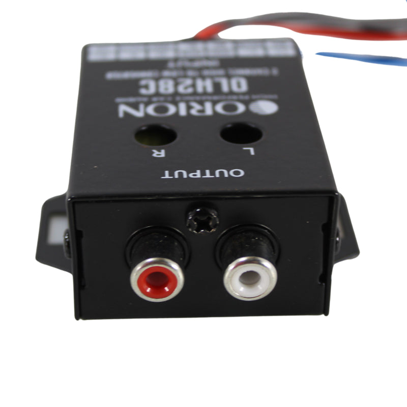 Auto Start 2 Channel High to Low RCA Level Converter w/ Built-In 12V Remote