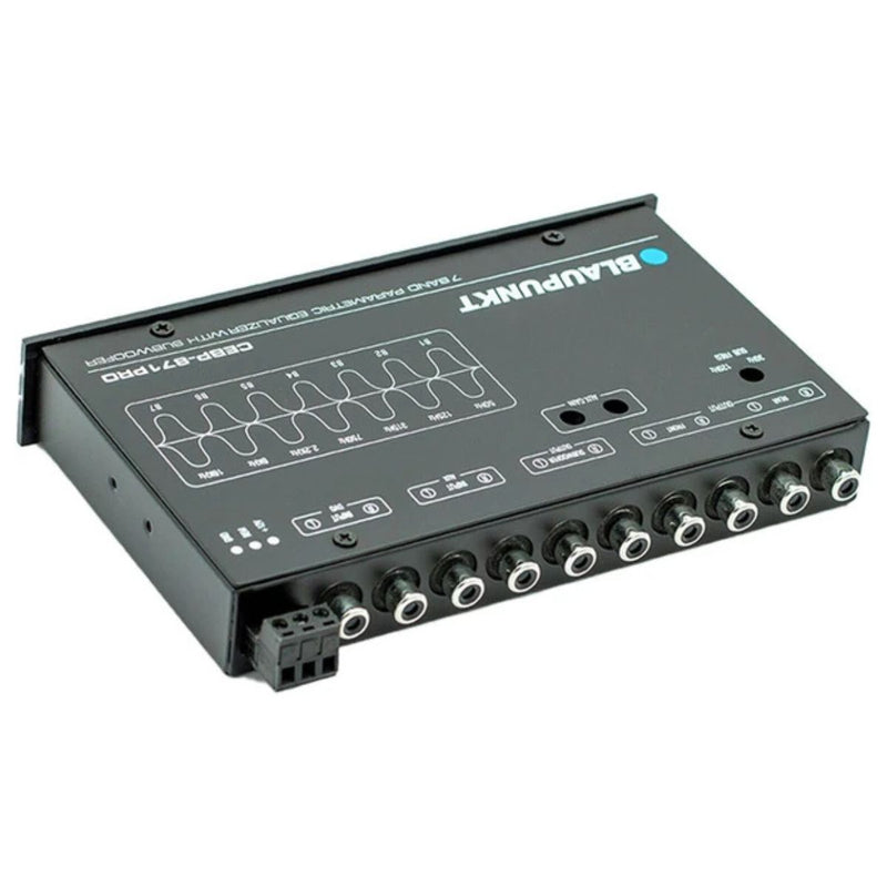7-Band Half DIN Car Audio Equalizer 7V RMS Output Blaupunkt CEBP-871PRO