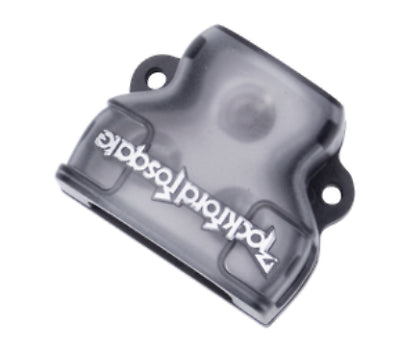 Rockford 1/0 to 4AWG Input 4 to 8AWG Output Solid Brass Distribution Block RFD4