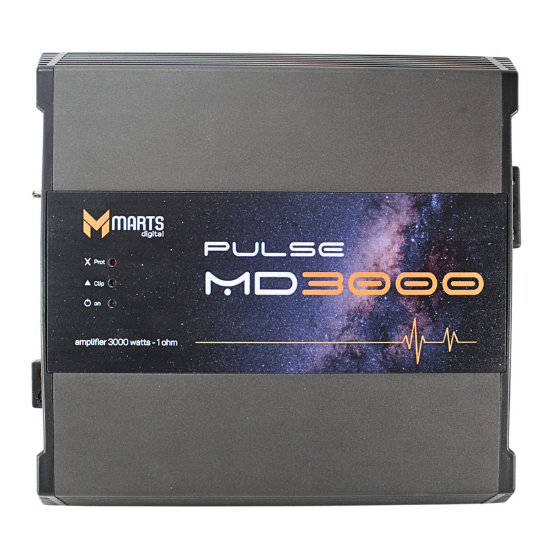 Monoblock 3000 Watt 1 ohm Class D Full Range Amplifier with Bass Knob