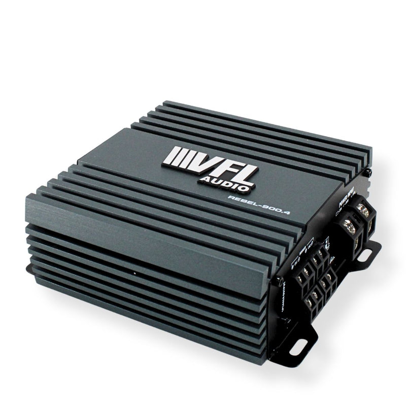 American Bass 880 Watts 2-Ohm 4-Channel Class D Digital Amplifier REBEL-900.4