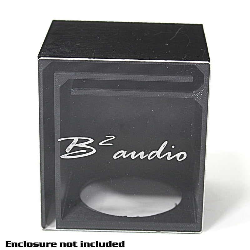 B2 Audio Logo Engraved Acrylic Lid for Single RIOT 2.5" 3D Boxes