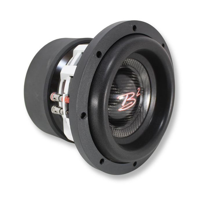 B2 Audio RAMPAGE Series 8" Dual 2-Ohm 2" Coil 1000 Watt RMS Subwoofer OPEN BOX