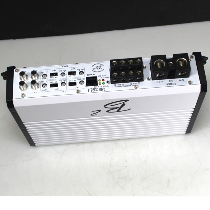 B2 Audio RAGE 4-Ch 2.3K 2300 Watt 2-Ohm Class D Full Range Amplifier OPEN BOX